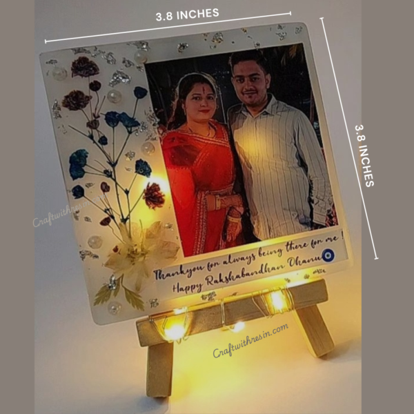 Eternal Bond Rakhi Resin Frame