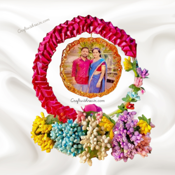 Custom Resin Photo Memory Wreath