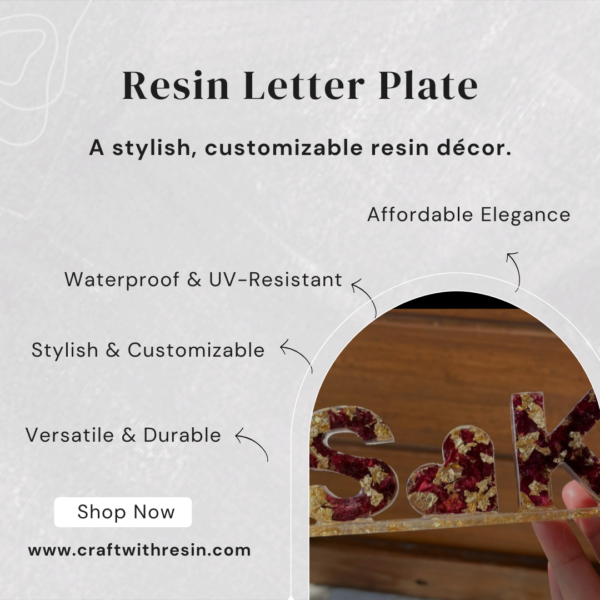 Home and office resin décor
