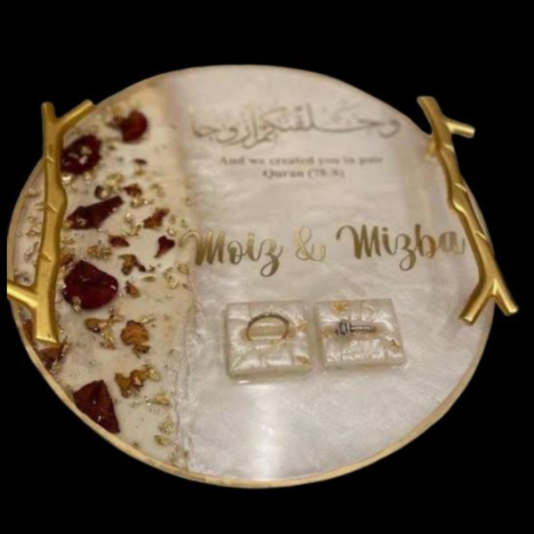 Divine Union Resin Ring Platter
