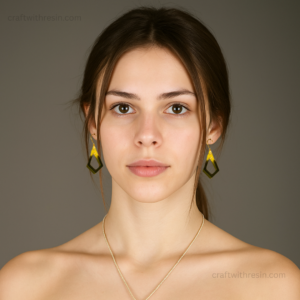 Unique Resin Earrings