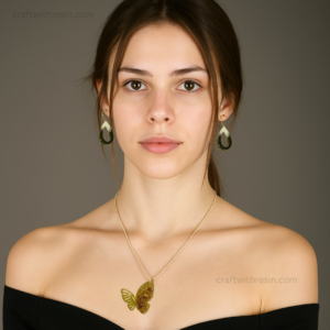resin earrings