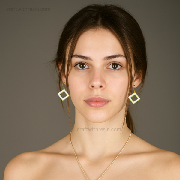 Unique Resin Earrings