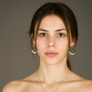 resin earrings for women