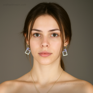 resin earrings for girls & women