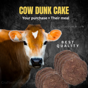 cow dung cake